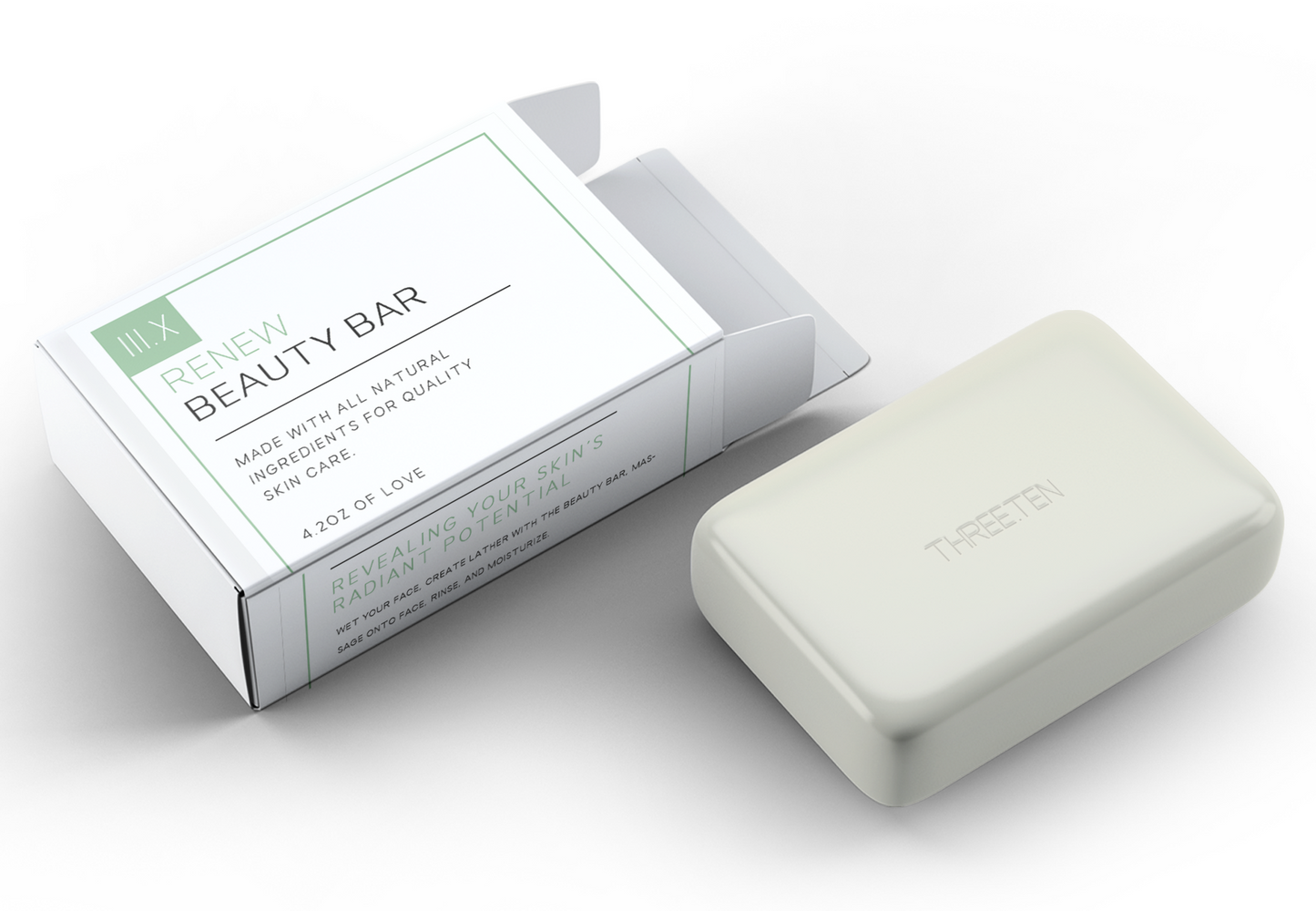 Renew (Activated Charcoal) Beauty Bar