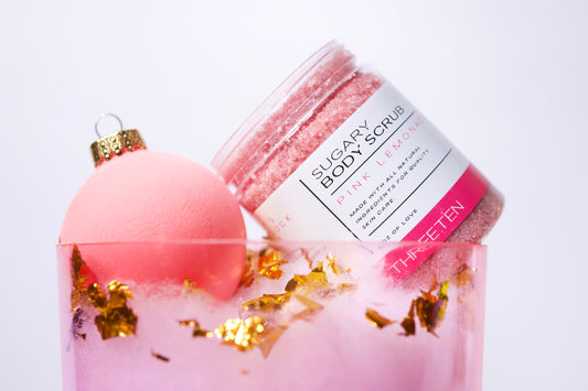 Pink Lemonade Whipped Sugar Scrub