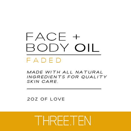 Faded Face + Body Oil