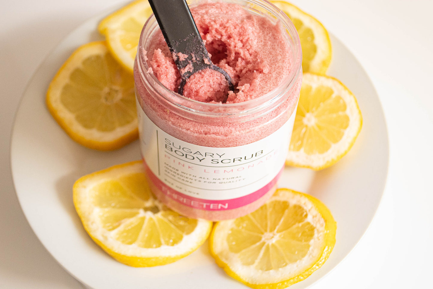 Pink Lemonade Whipped Sugar Scrub